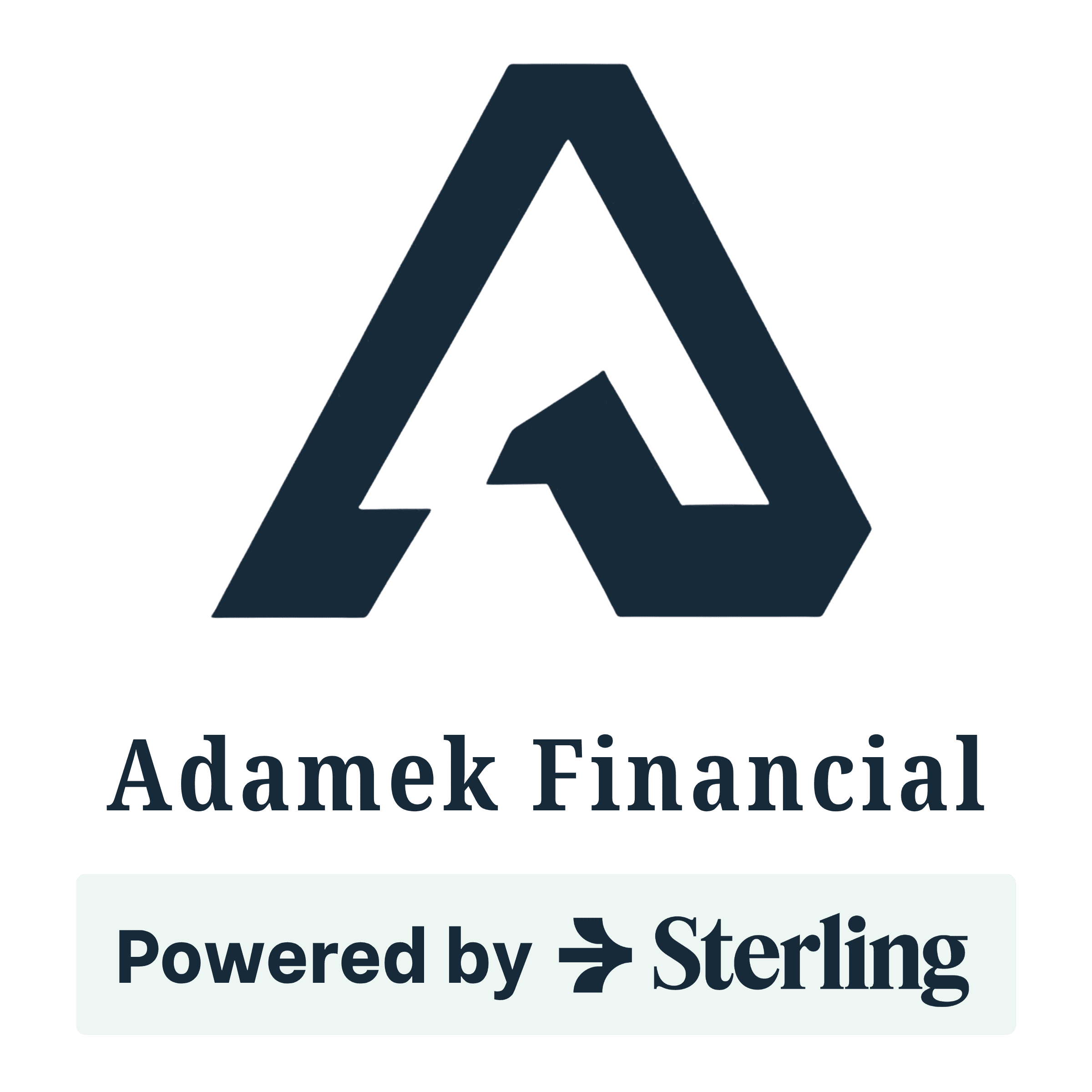Adamek Financial - Powered by Sterling